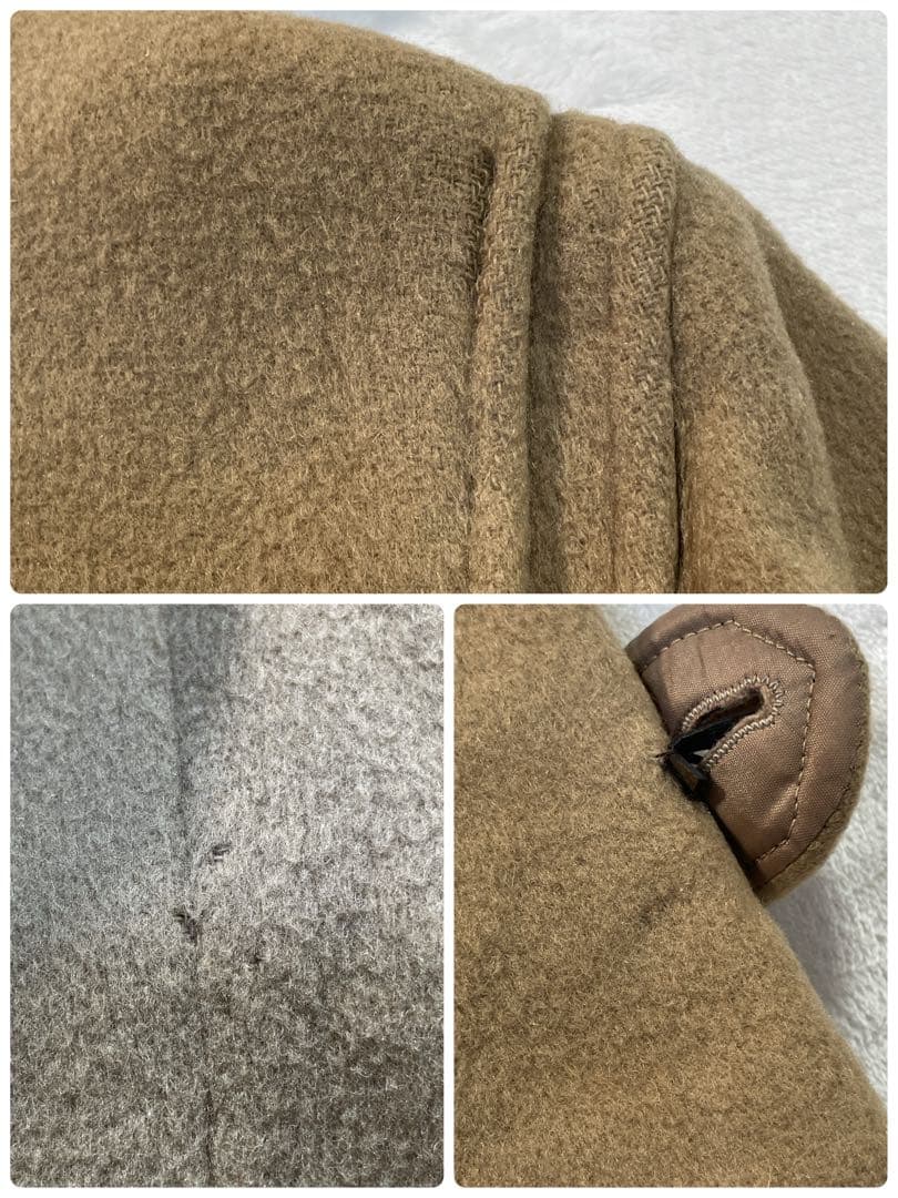 Burberrys' プローサム　ダッフルコート　ノバチェック　ベージュ　英国製