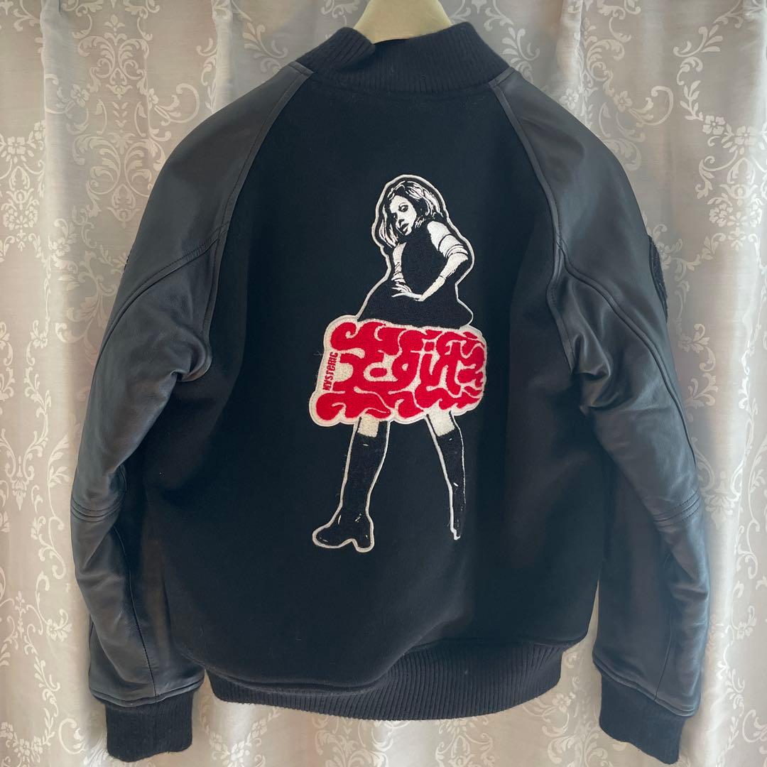 X-girl × HYSTERIC GLAMOUR スタジャン ジャケット