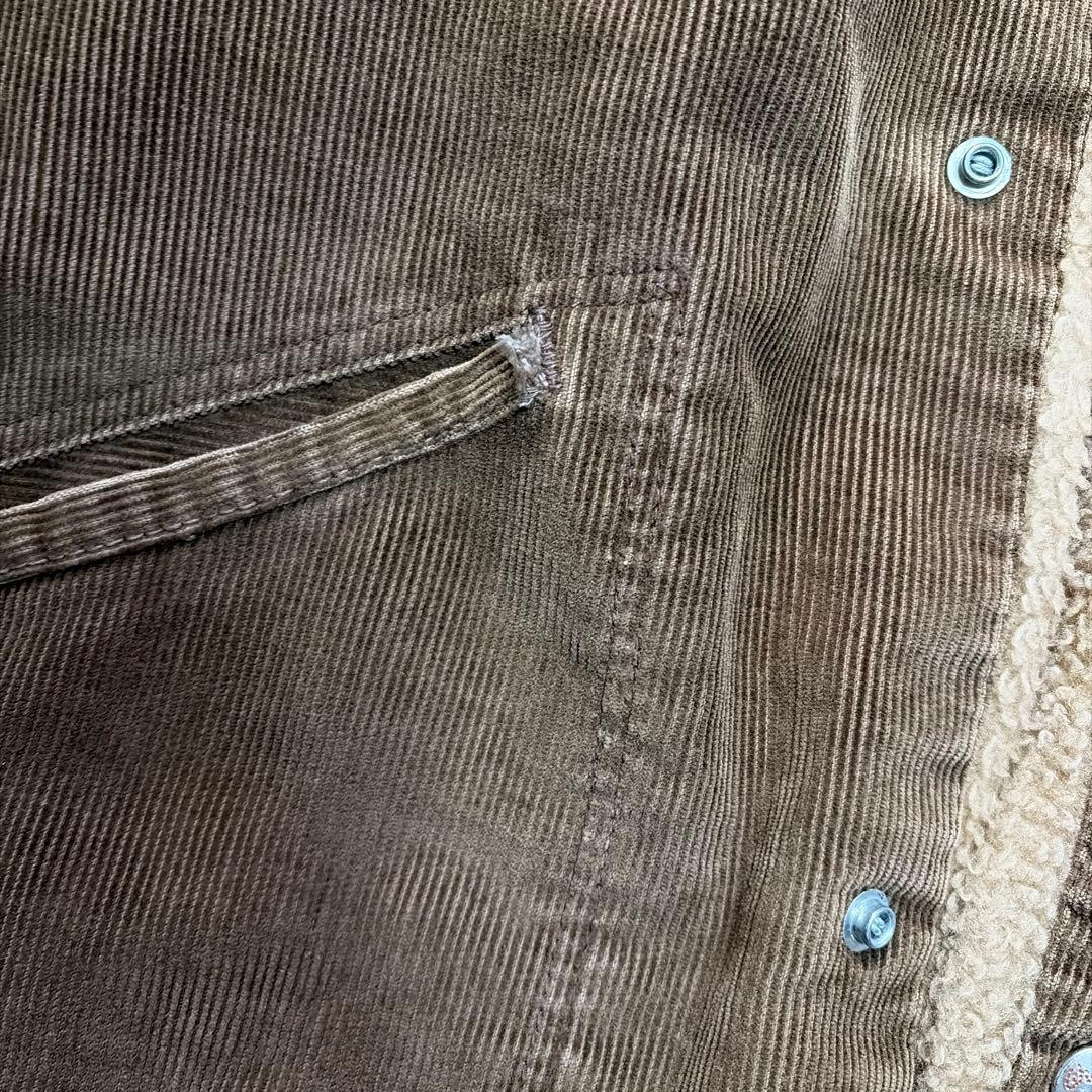 Wrangler コーデュロイジャケット ブラウン 短丈