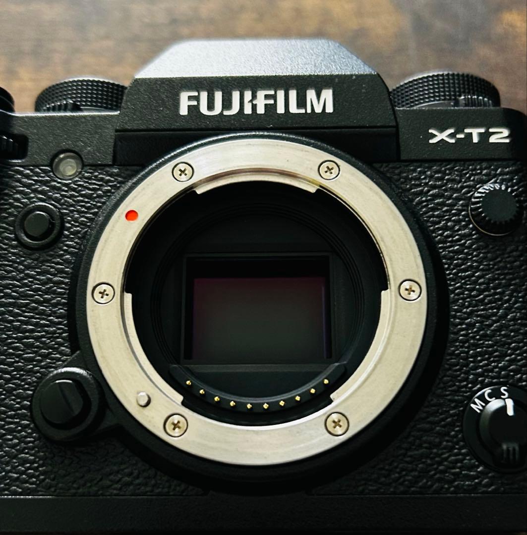 美品付属品多数！FUJIFILM フジフィルム X-T2 ボディ ミラーレス一眼