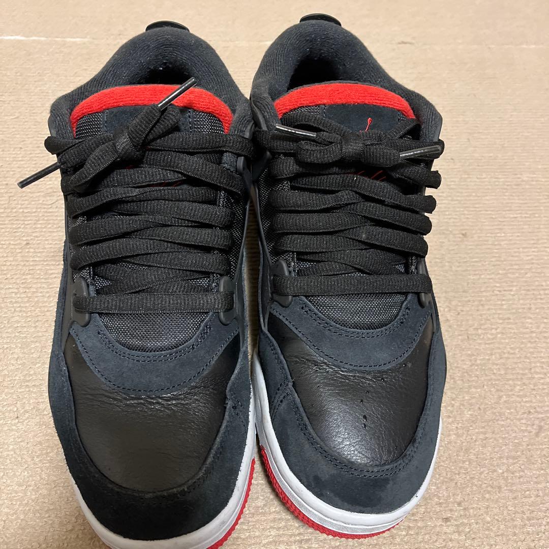 【新品同様】27,5cmエアジョーダン4 RM ブラック12/25購入スニーカー