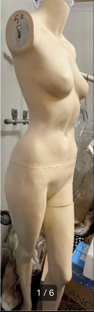 【期間限定】女性用マネキン ナチュラル肌色