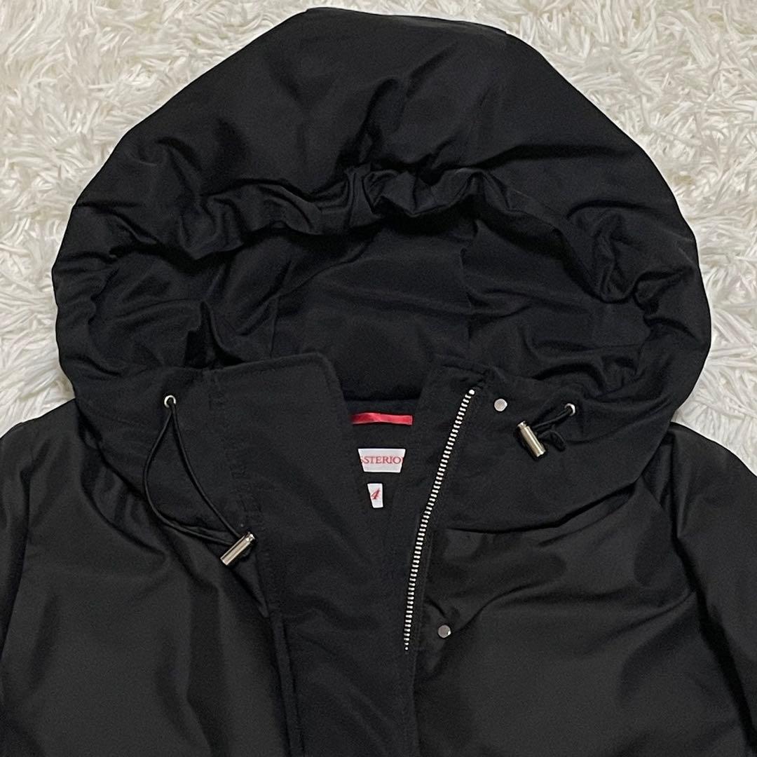 今期現行品★完売 未使用級 ドレステリア ベストセラー 撥水 ダウンコート 黒