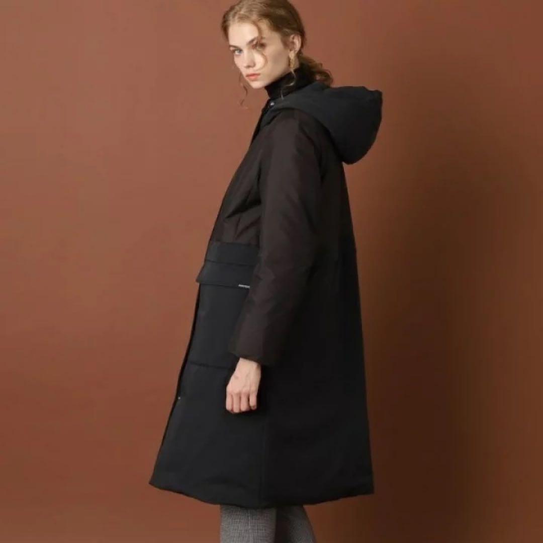 今期現行品★完売 未使用級 ドレステリア ベストセラー 撥水 ダウンコート 黒