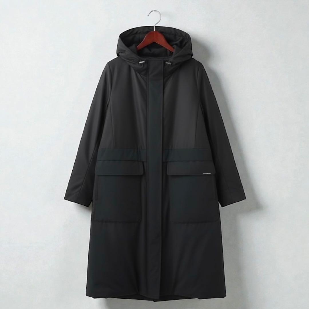 今期現行品★完売 未使用級 ドレステリア ベストセラー 撥水 ダウンコート 黒
