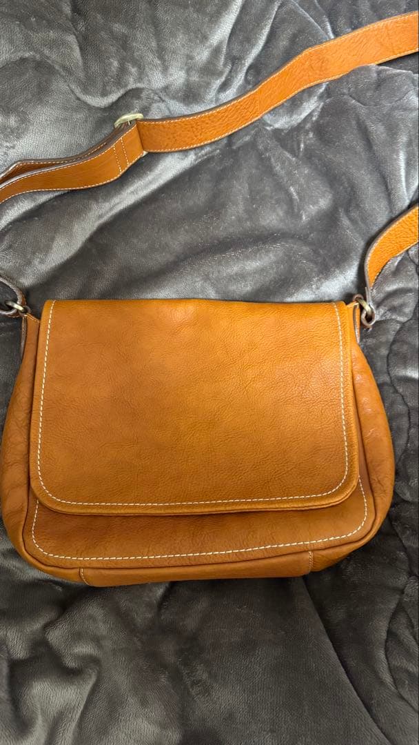 【6日まで限定出品】土屋鞄 トーンオイルヌメ ショルダー