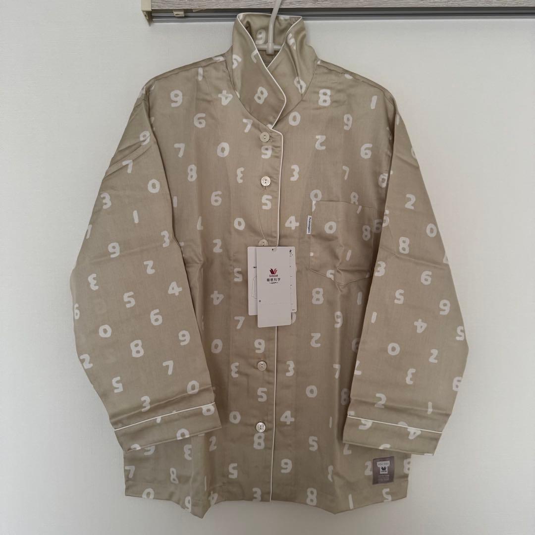 【新品】ワコール 睡眠科学 SOUSOUレディース パジャマセット ベージュ L