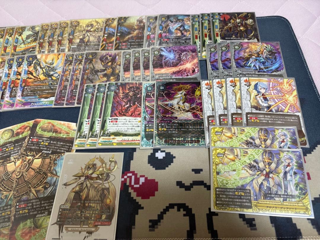 バディファイト　ゴッドクロックデッキ　スリーブ付き