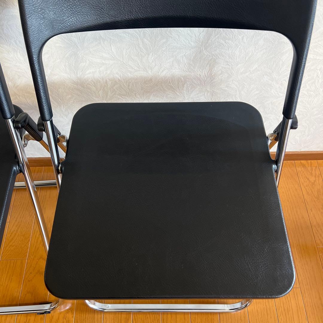 MILO AICHI ミロ チェア 折りたたみ 椅子 スタッキングチェア 3脚