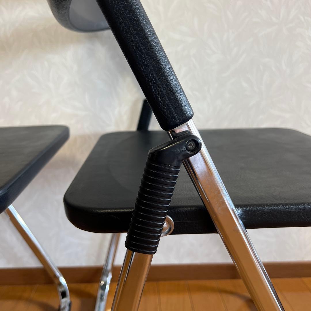 MILO AICHI ミロ チェア 折りたたみ 椅子 スタッキングチェア 3脚