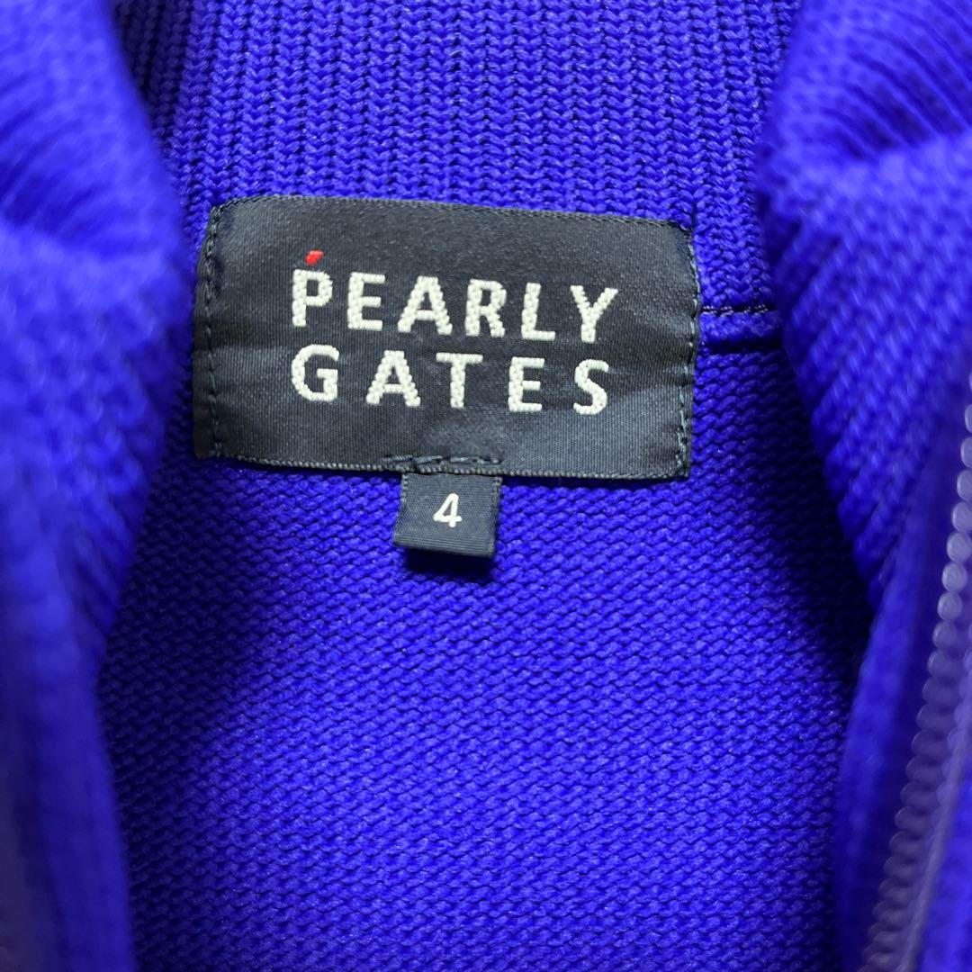 か*ず様 美品　PEARLY GATES ニット　ブルゾン　　ジップアップ　サイ