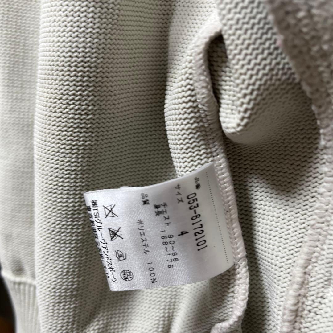 か*ず様 美品　PEARLY GATES ニット　ブルゾン　　ジップアップ　サイ