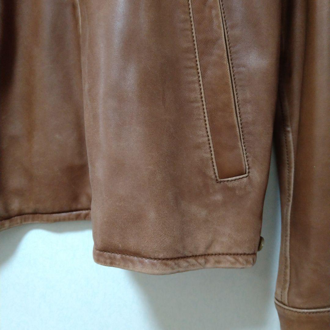 ラルフローレン　ラムレザージャケット