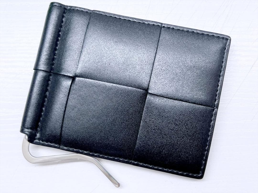 美品　ボッテガヴェネタ　カセット　ビルクリップ　マネークリップ　749453