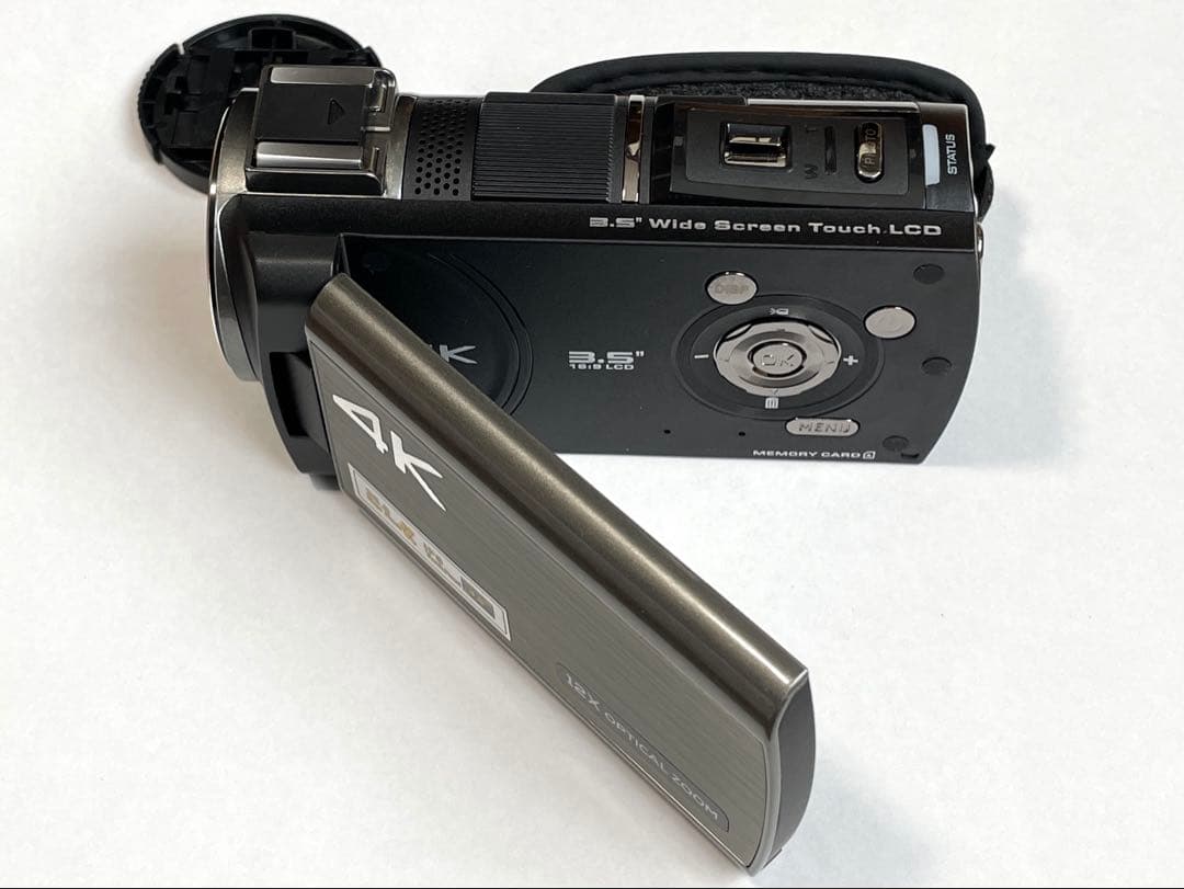 光学ズーム搭載4Kビデオカメラ　KEIYO AN-S101