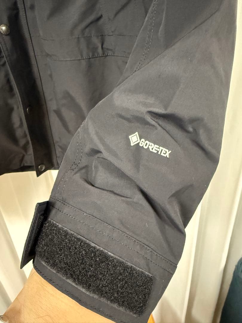 マウンテンライトジャケット黒、XL