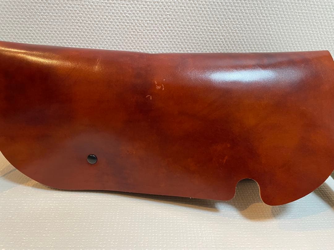 ほぼ未使用// Uni&Co. 牛革メッセンジャーバッグ/Camel