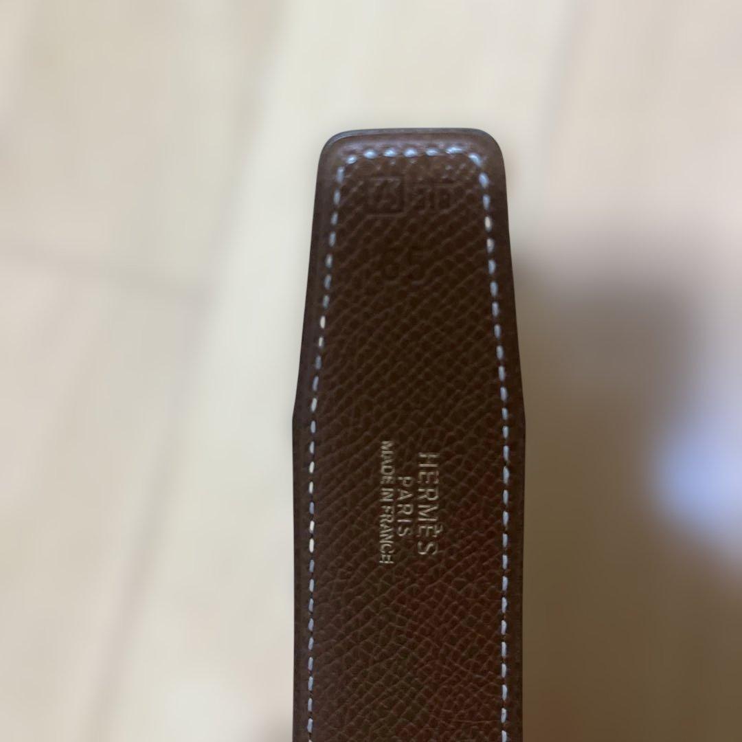 HERMES コンスタンス　リバーシブルベルト ブラック ブラウン