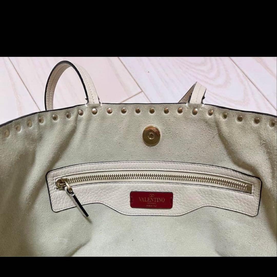 最後値下げ　VALENTINO GARAVANI ホワイトトートバッグ