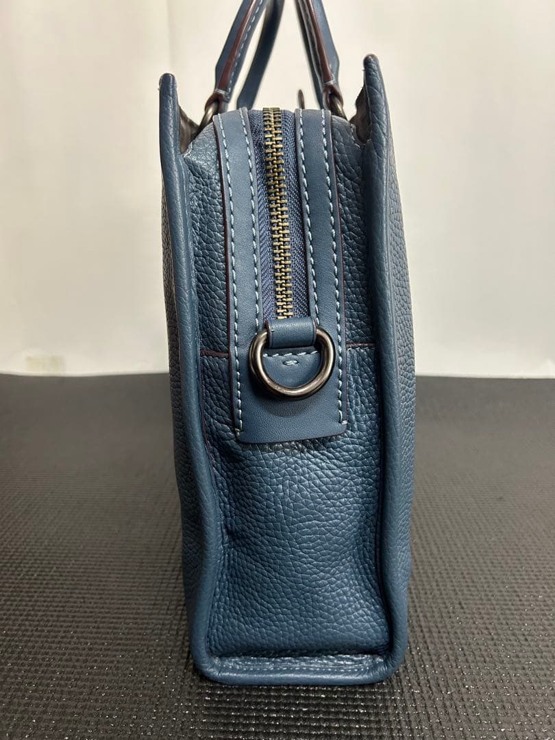 COACH コーチ ローグ ビジネスバッグ ブリーフケース グラブタン 本革