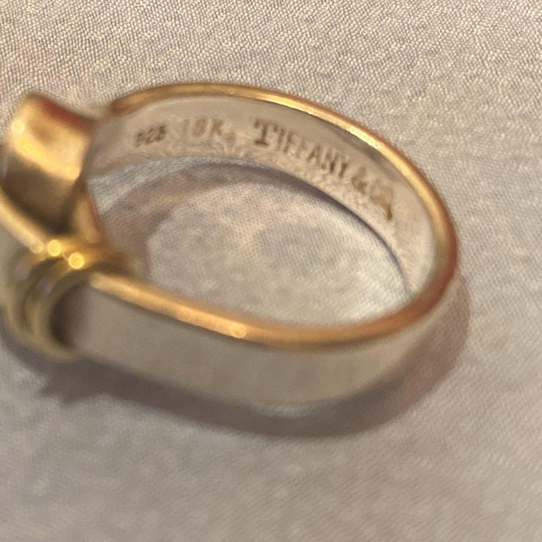 ティファニー リング　フック＆アイ シルバー K18
