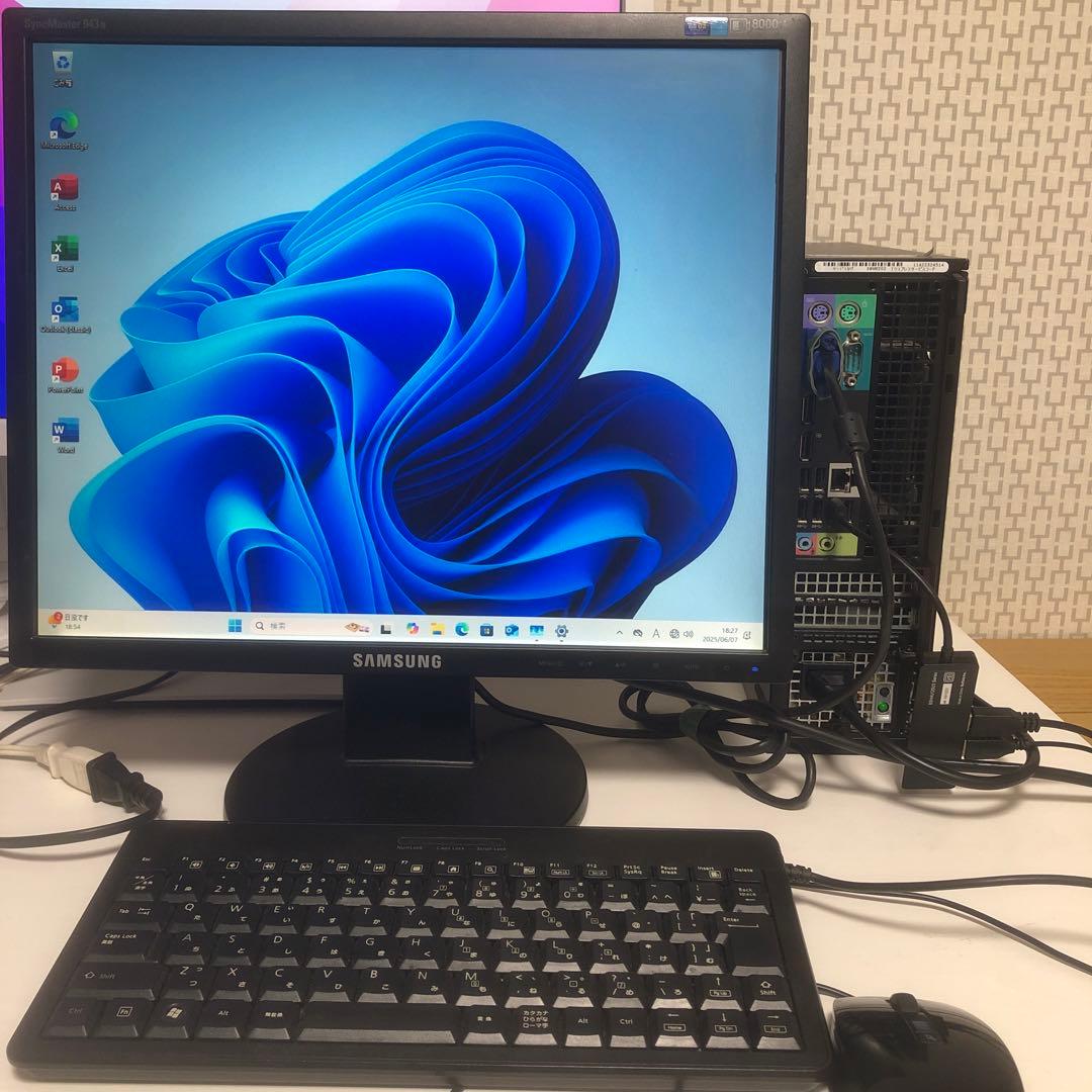 3.64 TB SSD高性能 DELL OPTIPLEX 7010 フルセット