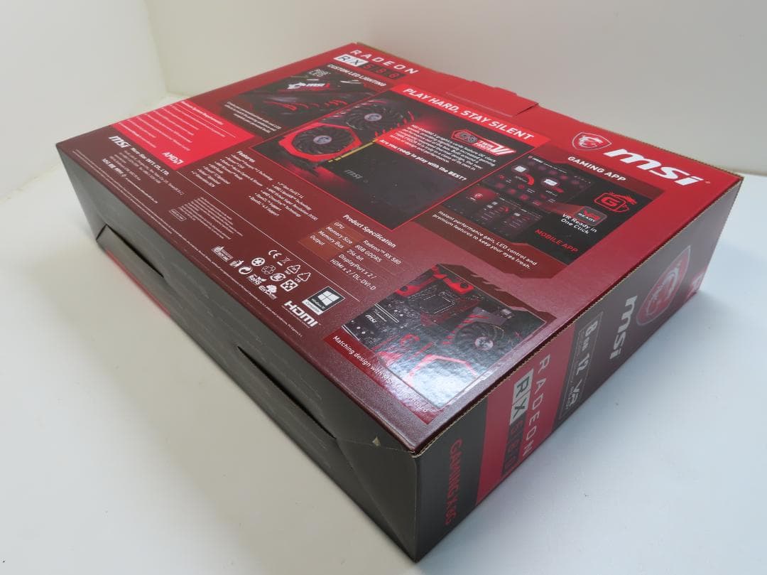 ★　MSI VD6329 / Radeon RX 580 GAMING X 8G