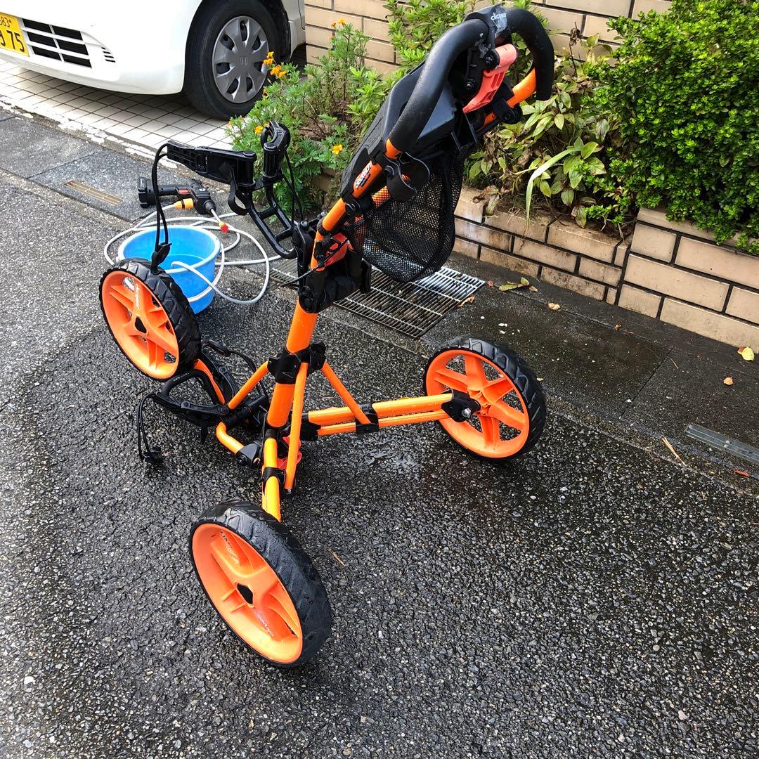 clicgear ゴルフカート 3輪 オレンジ