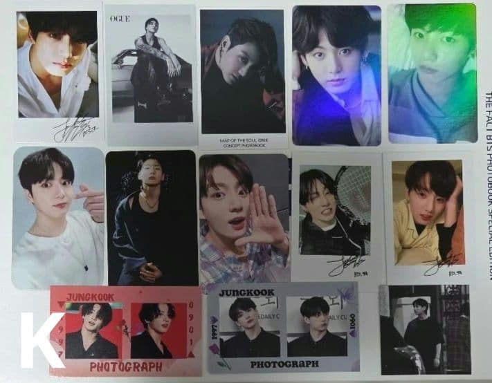 BTS グク　おもしろ トレカ 他 K セット