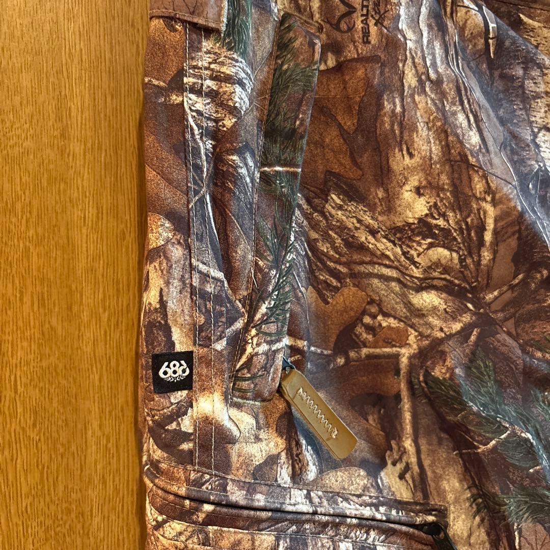 686 スノーボードパンツ L real tree リアルツリー