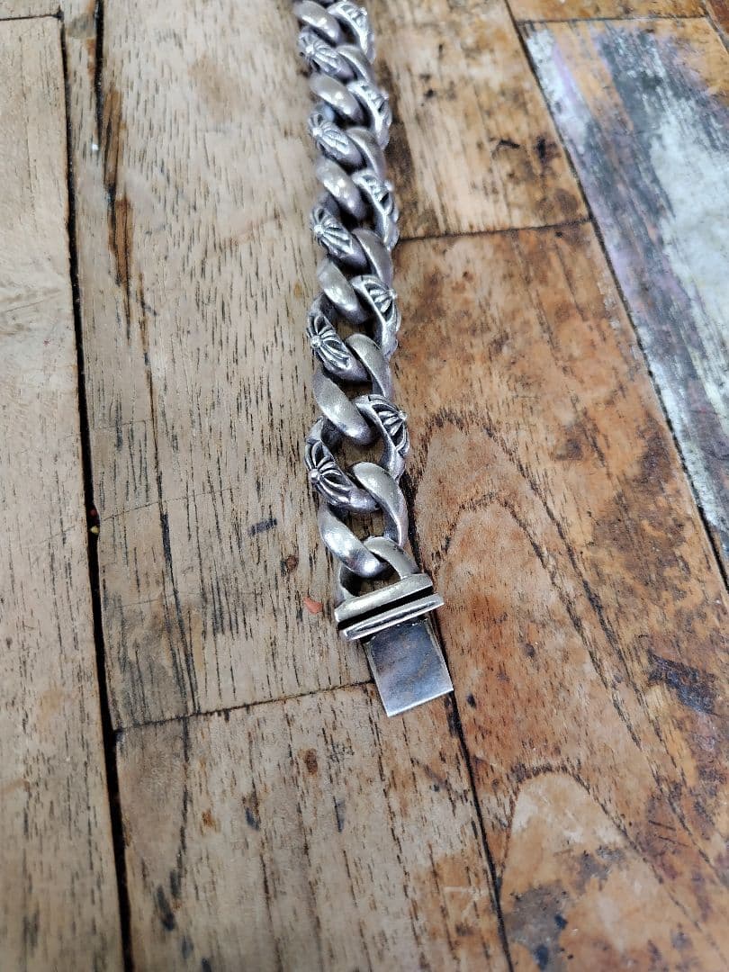 SAAD！サード925シルバー フラワーモチーフ ブレスレット正規品！