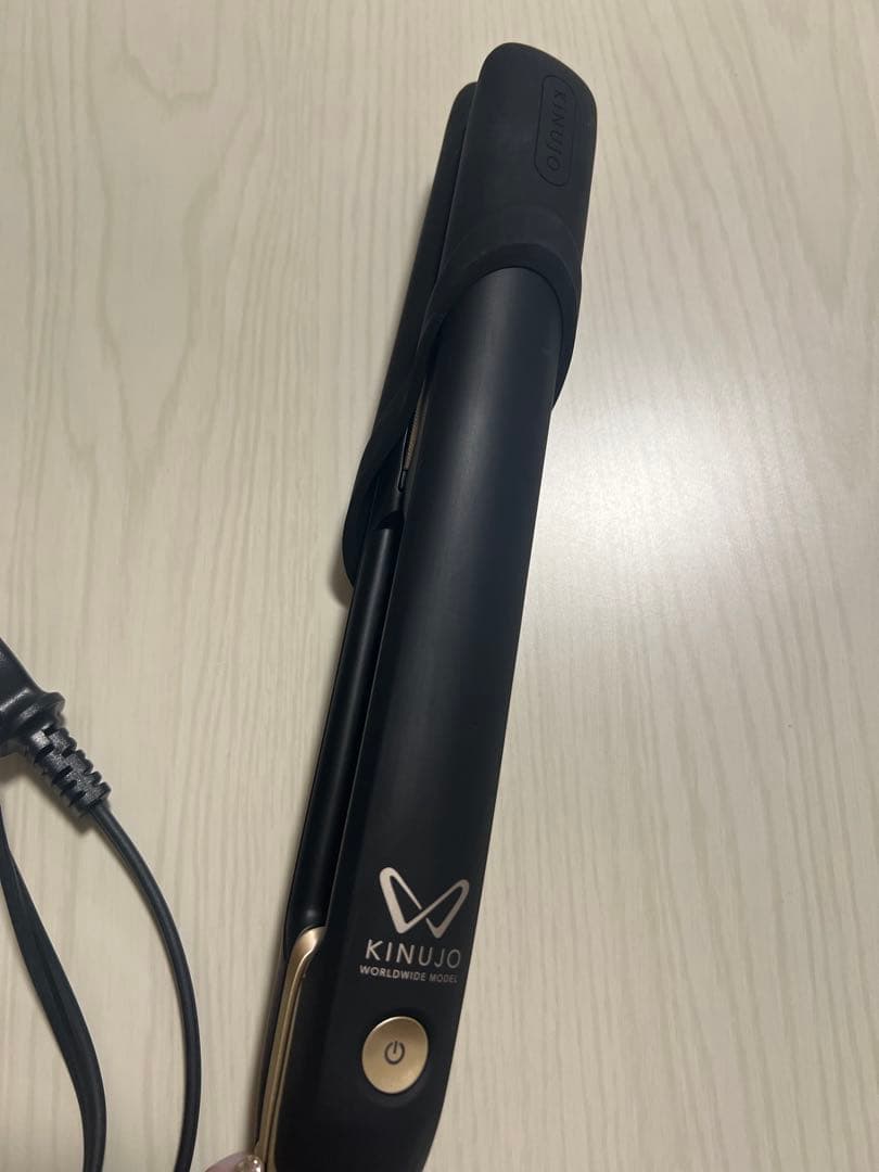 KINUJO Wキヌージョワールド 絹女 海外 ヘアアイロン ストレートアイロン