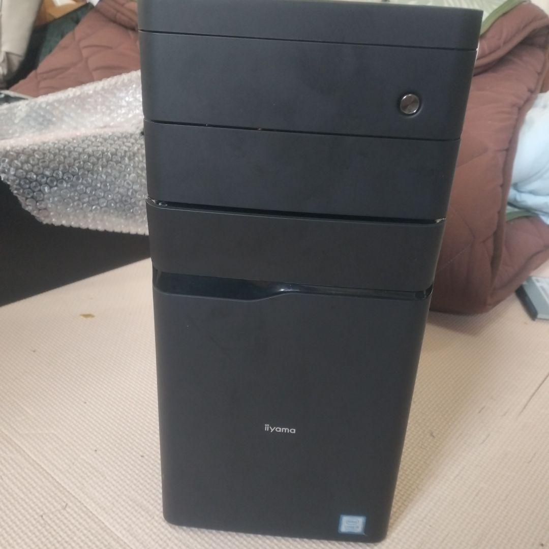 i3 8100 メモリ8GB ssd128gb デスクトップPC ブラック