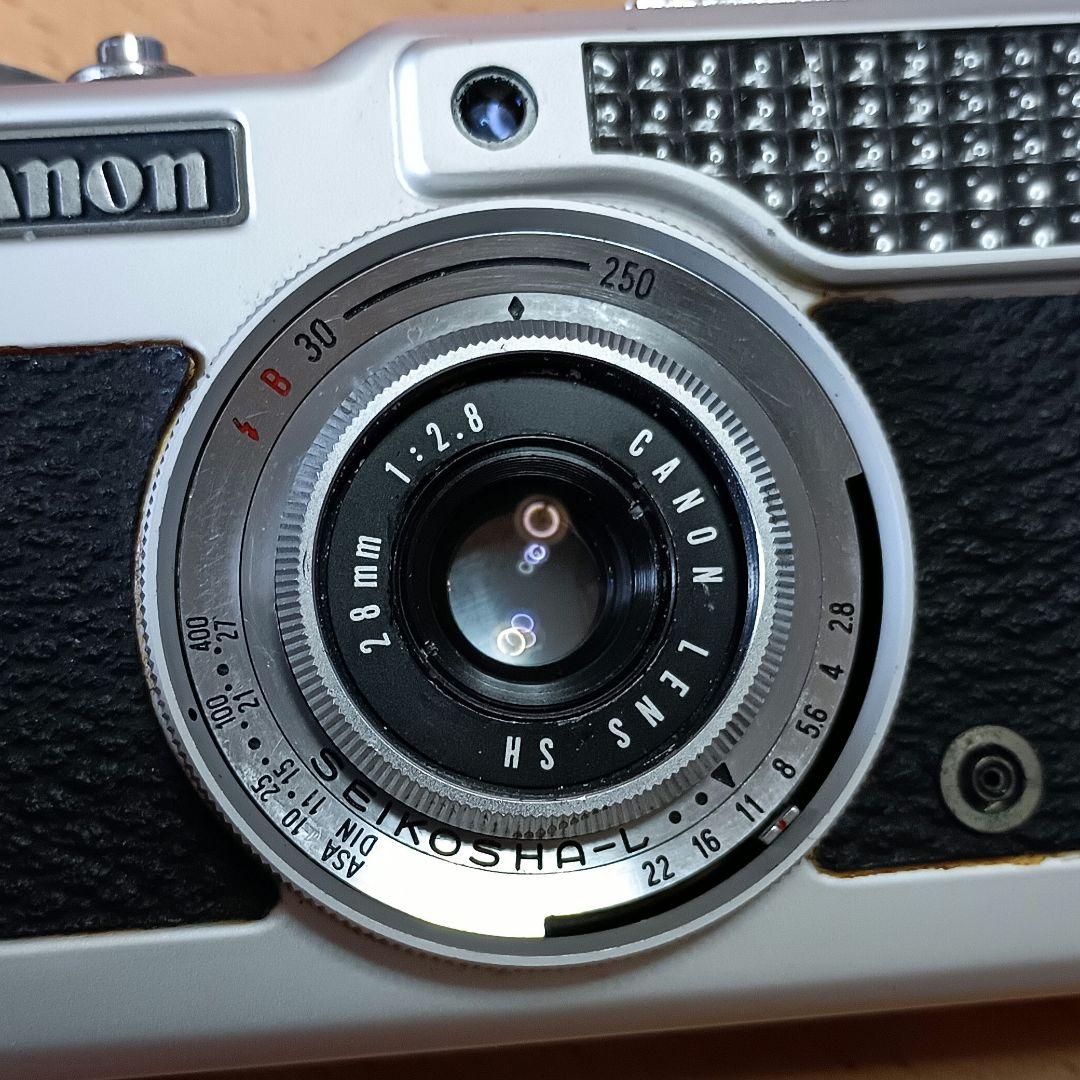 フィルムカメラ【完動品】キャノンDemi