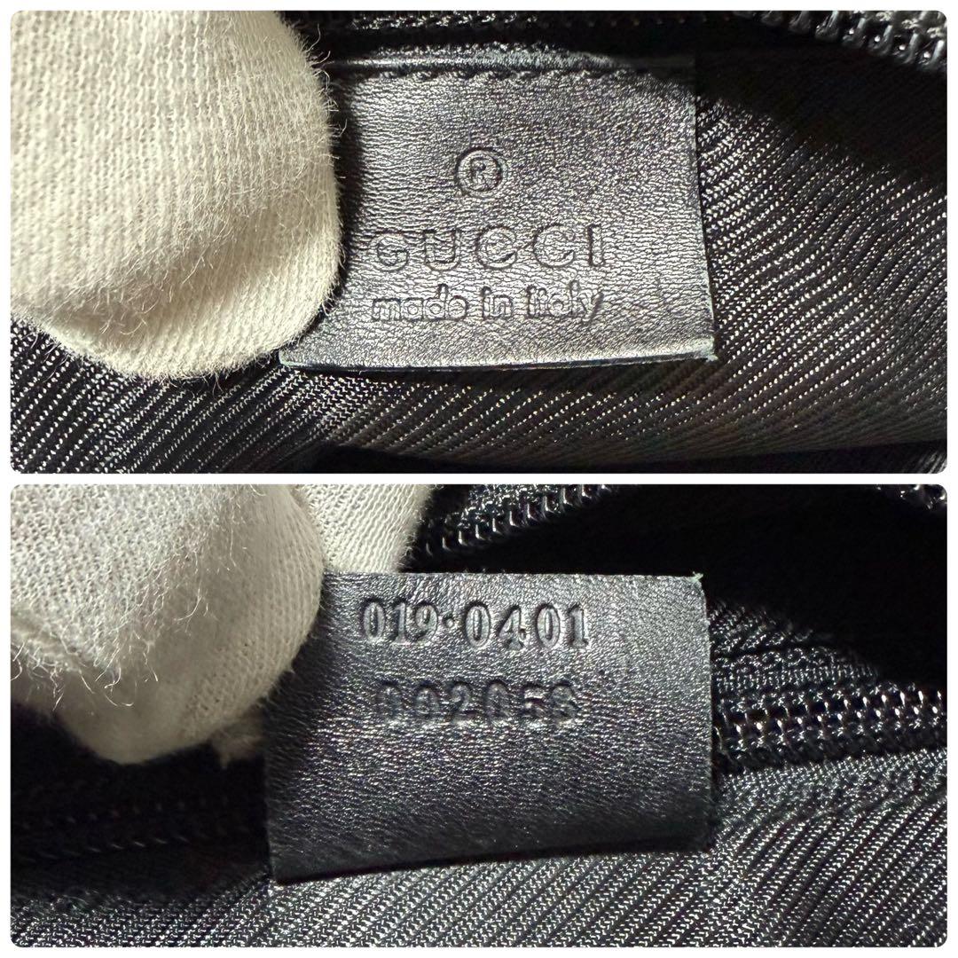 グッチ GGキャンバス トートバッグ ネイビー A4可 メンズ レディース