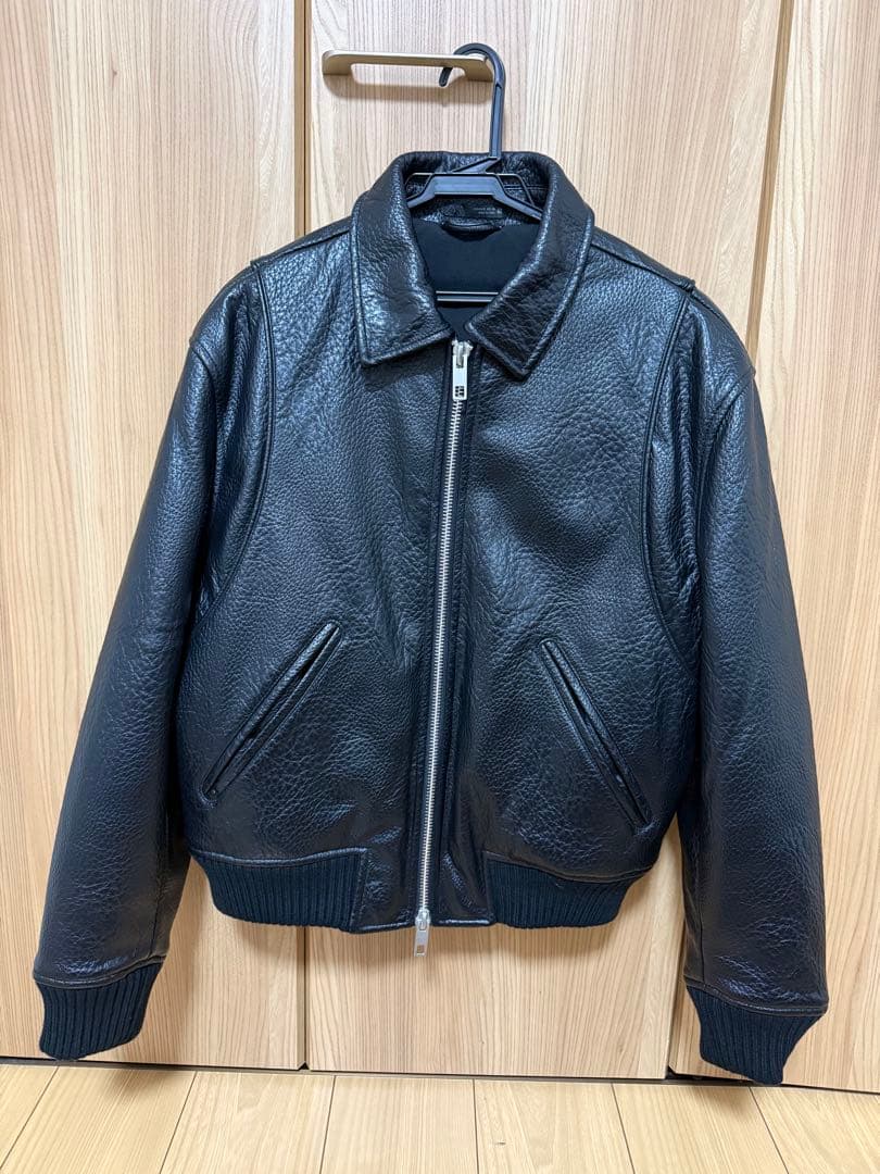 ZARA 完売品 フェイクレザーパフジャケット S