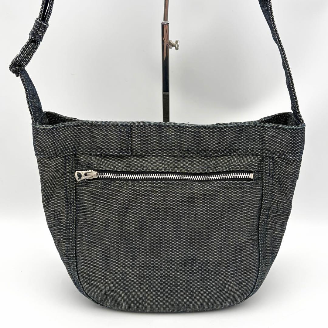 ポーター ディーパー ショルダーバッグ インディゴ デニム 男女兼用 お出かけ