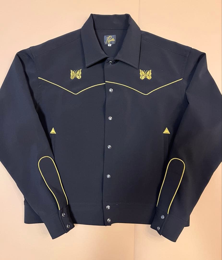 Needles PIPING COWBOY JACKET イエロー