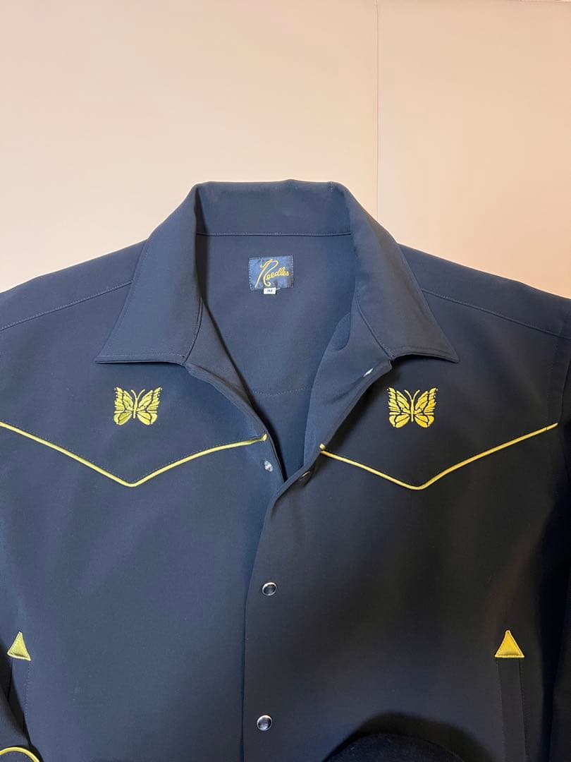 Needles PIPING COWBOY JACKET イエロー