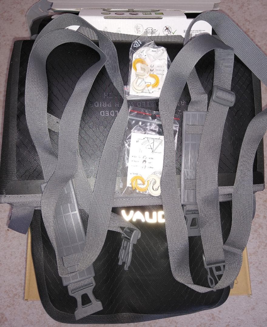 VAUDE AQUA BACK 防水バッグ 黒