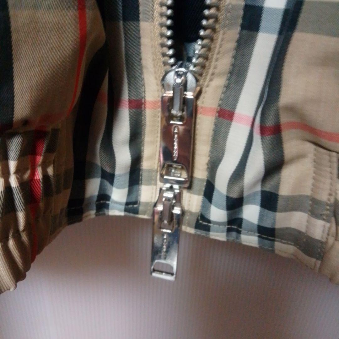 鑑*ス様 Burberry チェック柄 スタジャン