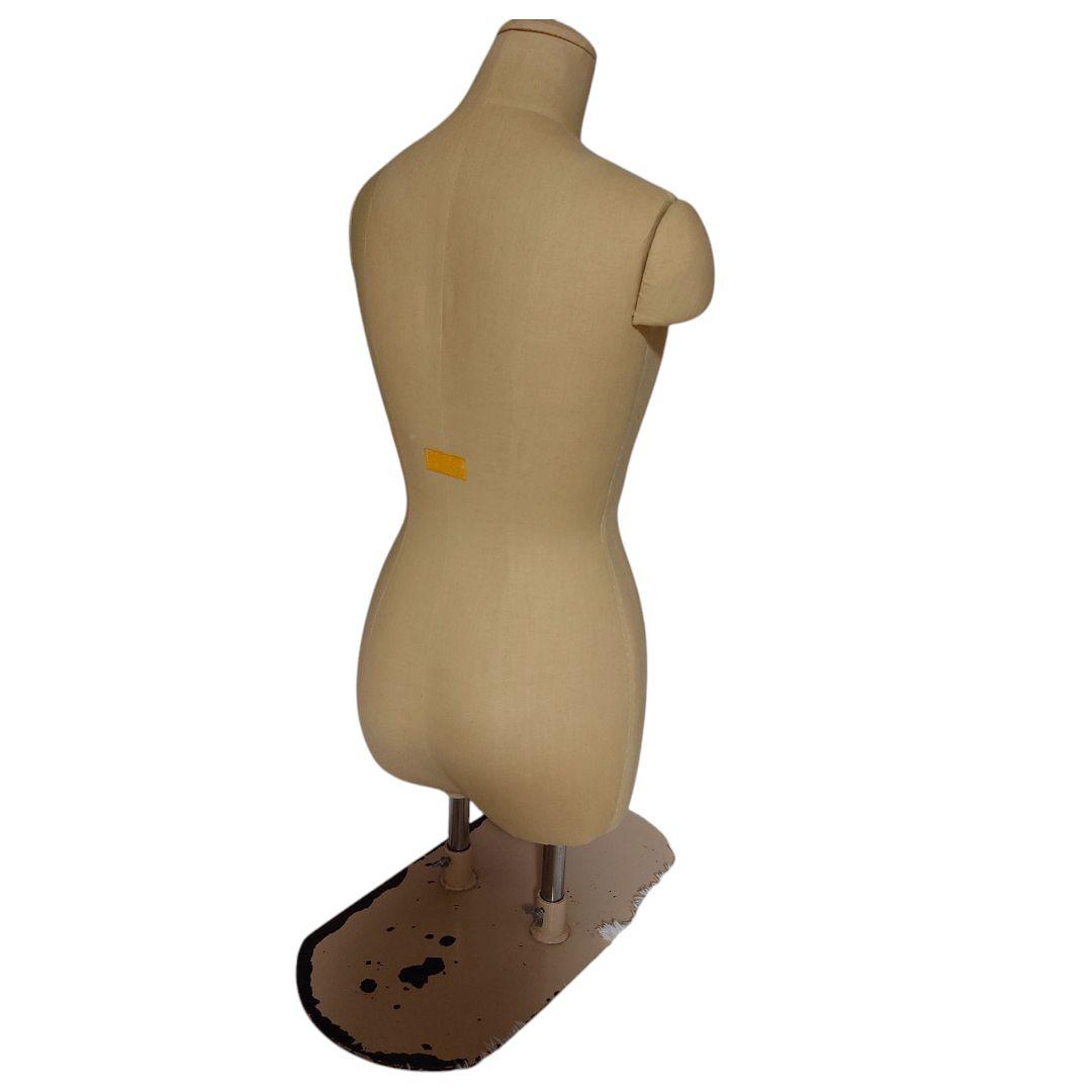 和装トルソー べージュ 着付け マネキン 和装 ボディ 女性用 針打ち可　二本足