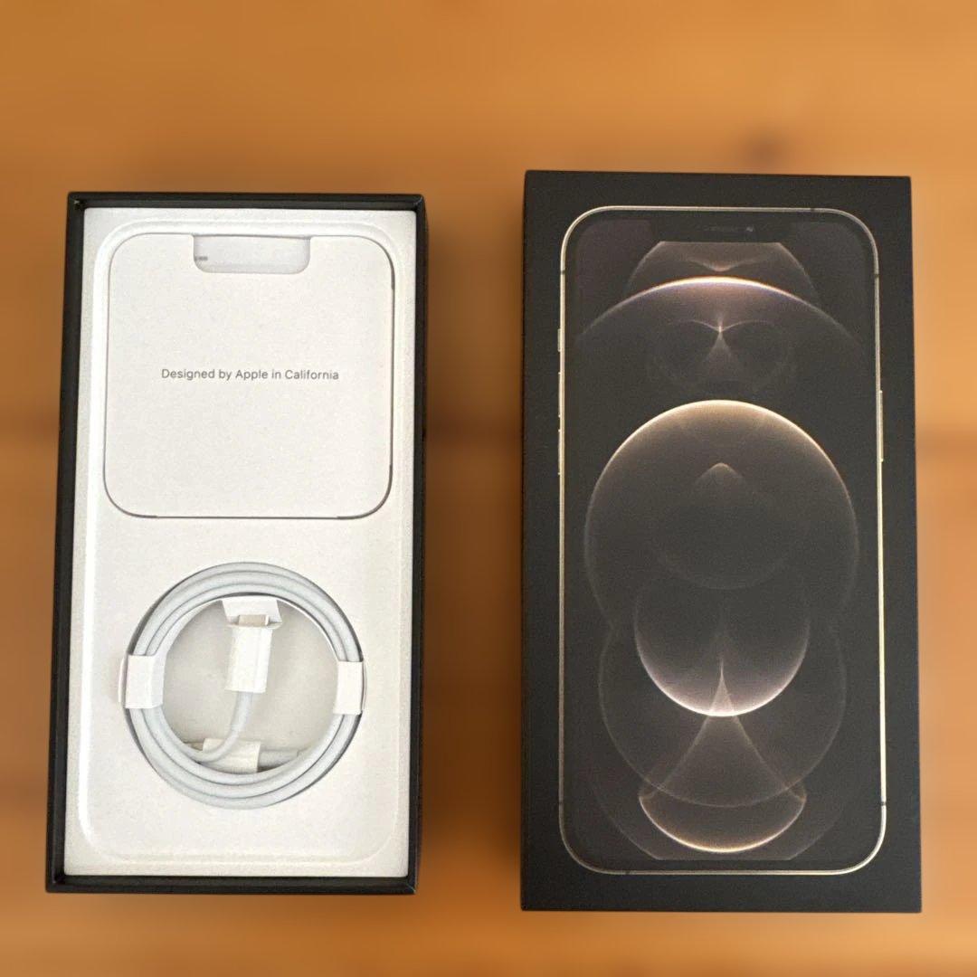 【美品】Apple iPhone 12 Pro Max ゴールド 128GB