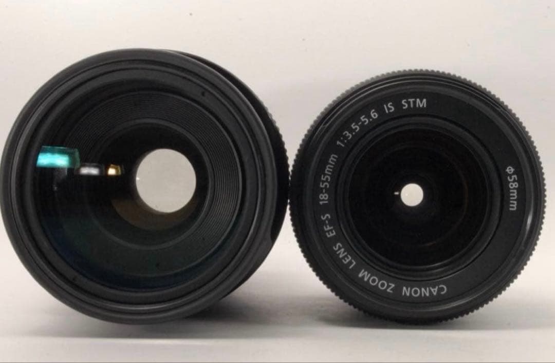 ✨新品級ボディ✨Canon kiss X7 ダブルレンズ 動作良好◎ スマホ転送