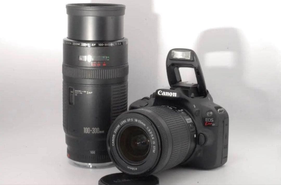 ✨新品級ボディ✨Canon kiss X7 ダブルレンズ 動作良好◎ スマホ転送