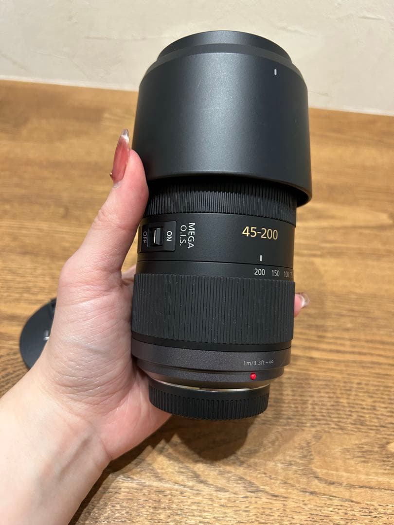 【美品】Panasonic LUMIX 45-200mm H-FS045200