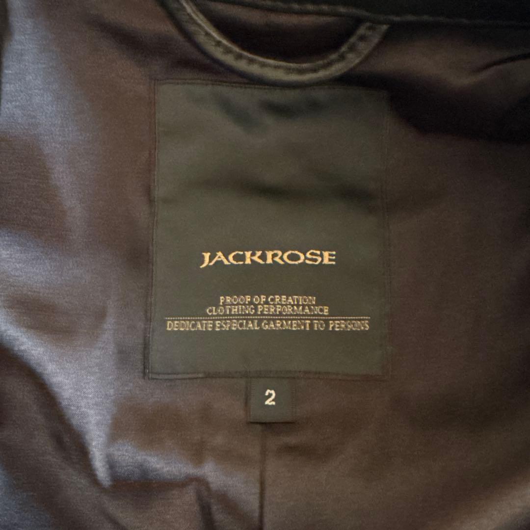 1173manまーけJACKROSE ライダースジャケット　ラムレザー