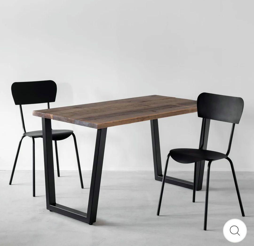 【KANADEMONO】アイアンチェア_ブラック