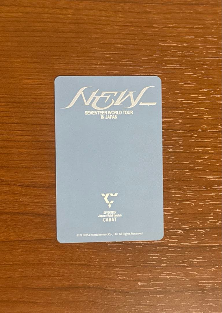 SEVENTEEN NEW エスクプス　セブチ　FC トレカ