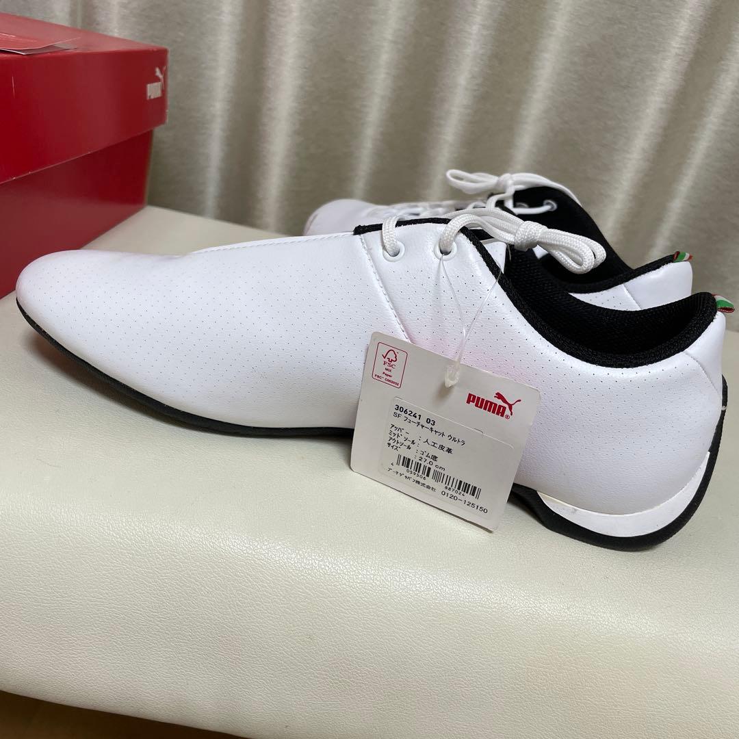 PUMA Ferrari スニーカー 27cm ホワイト